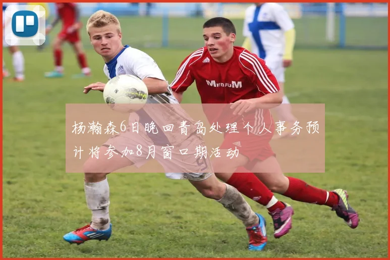 杨瀚森6日晚回青岛处理个人事务预计将参加8月窗口期活动